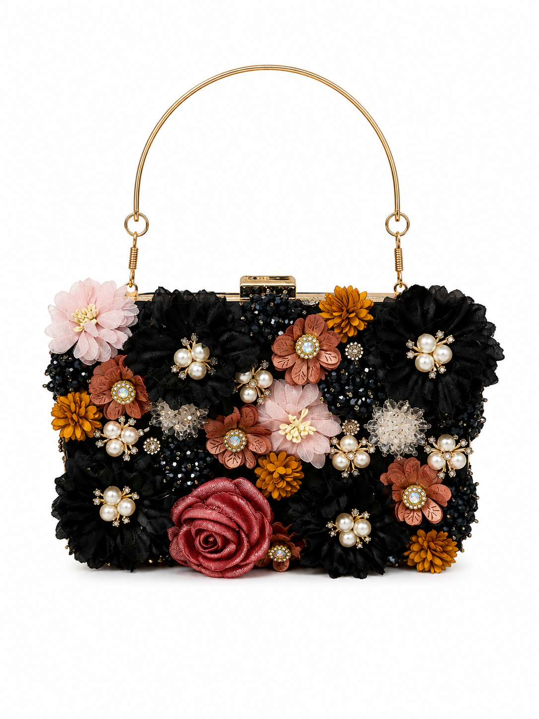 ๐ธ Floral Luxury Clutch