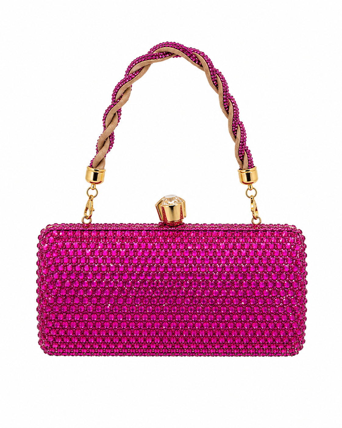Long Swarovski Clutch