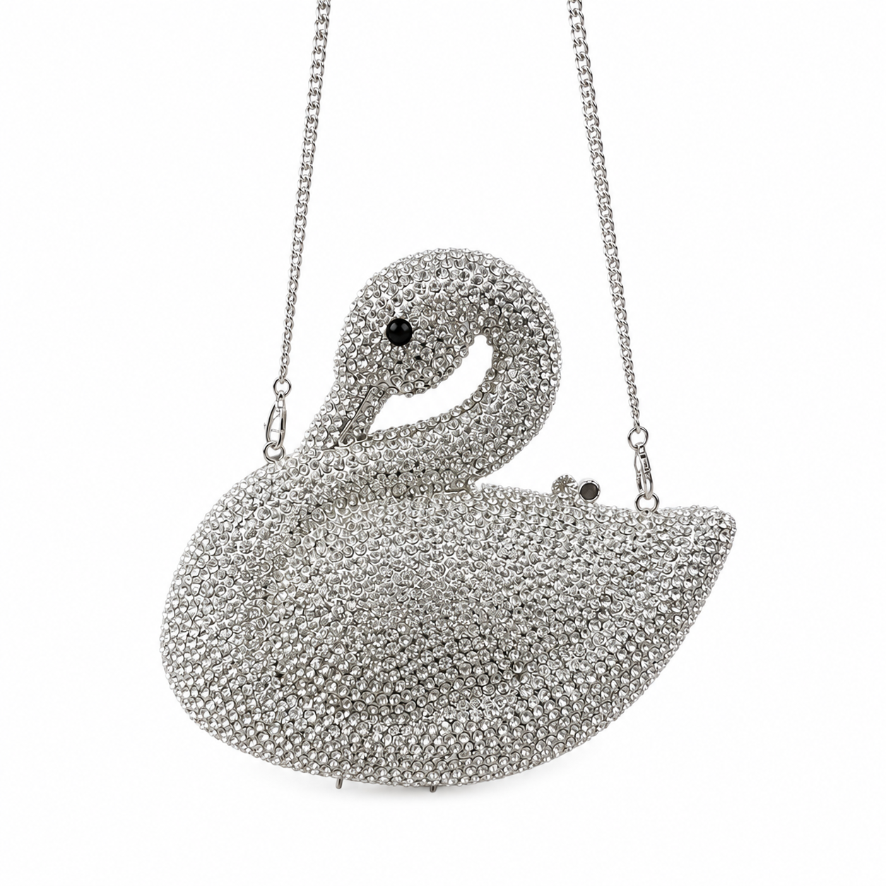 White swan casting clutch