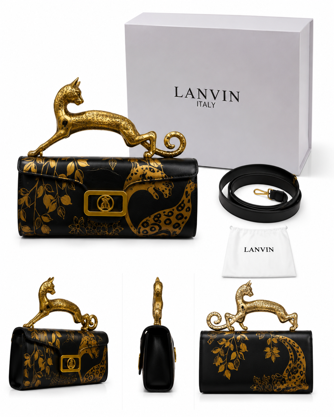 Lanvin Boxpack Cat Handle