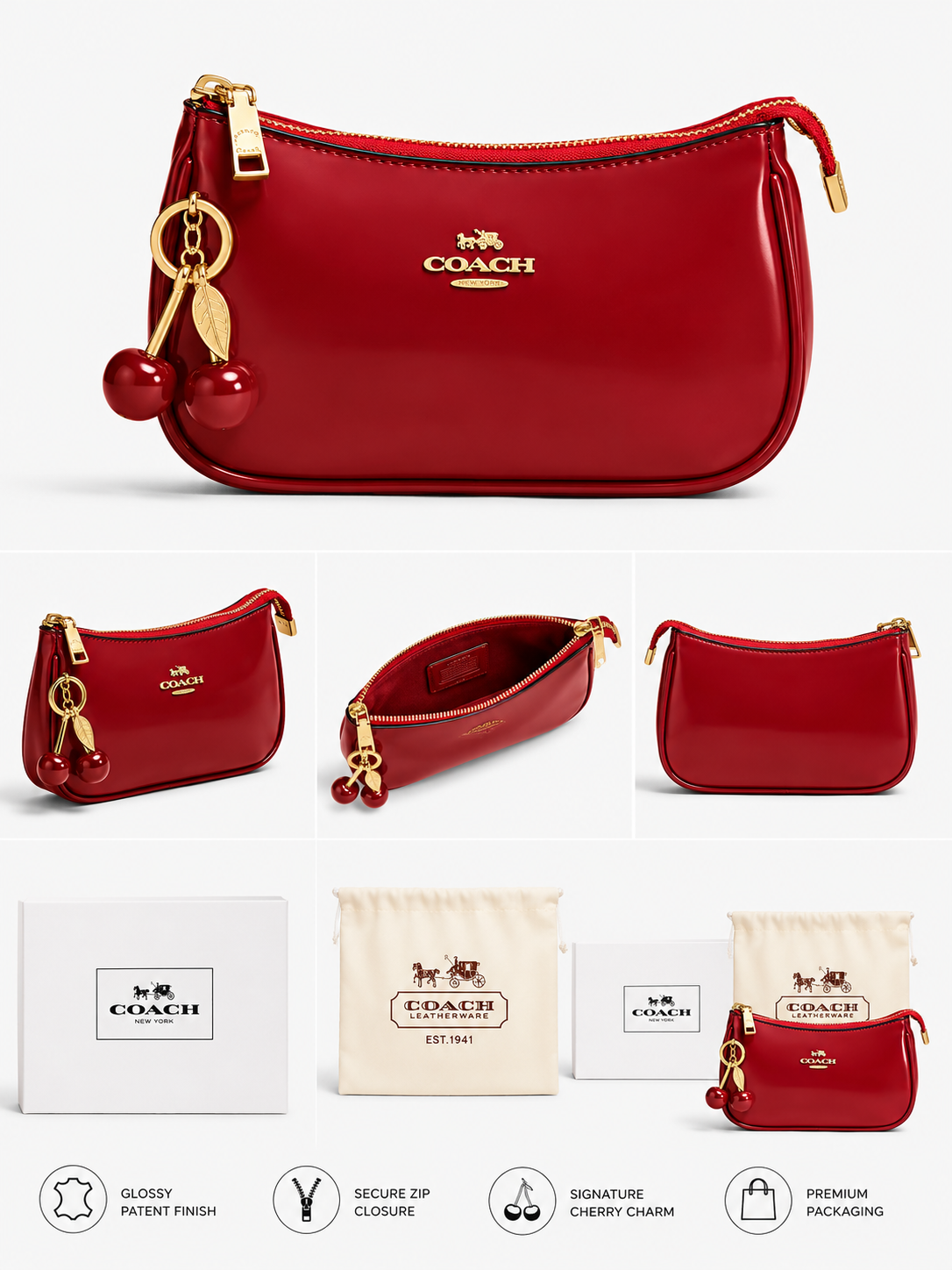 Coach coded bag