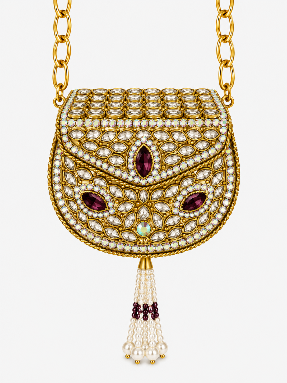 Turkish Kundan Clutch A