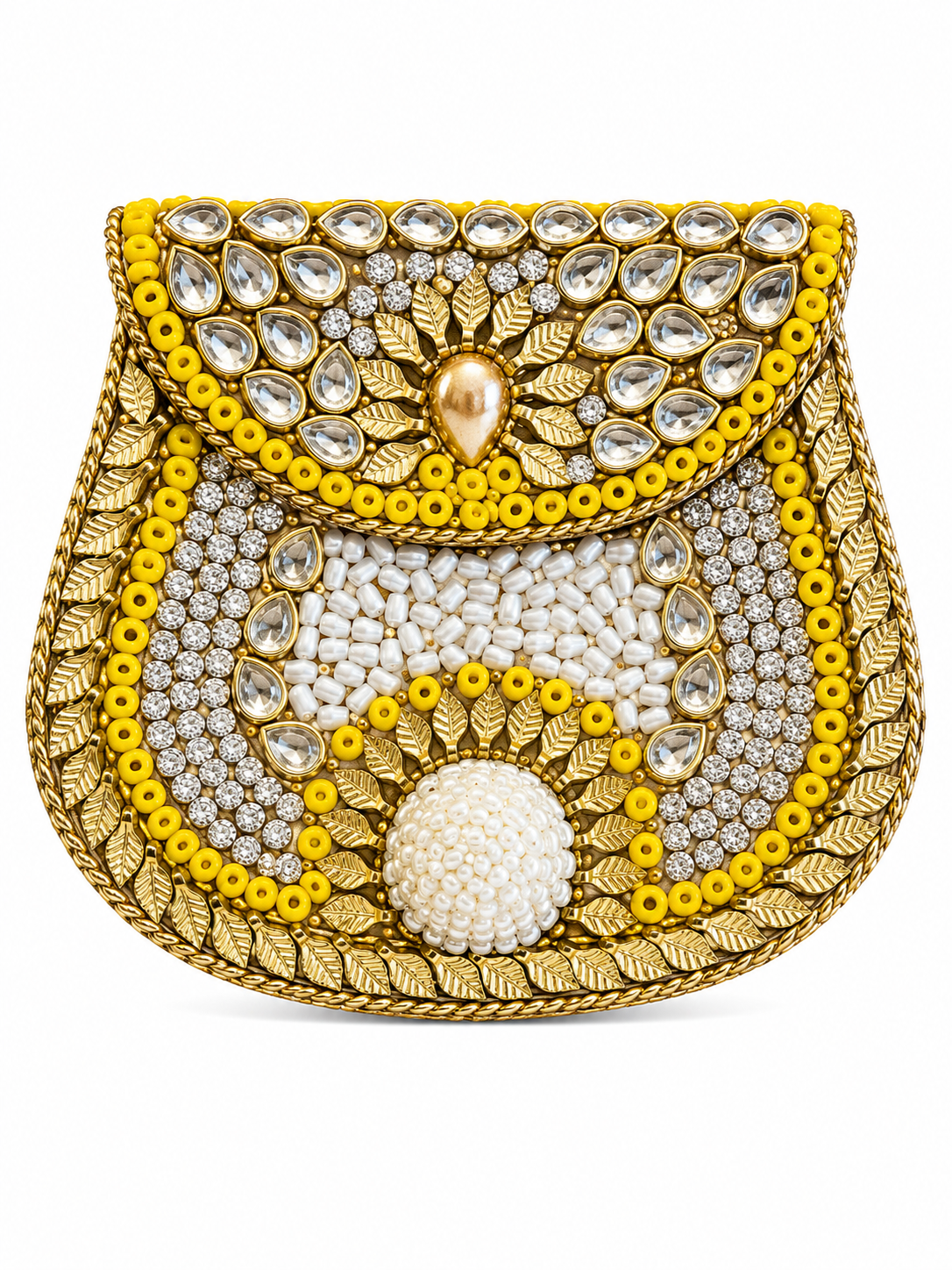 Indian Clutch Kundan Design Gda