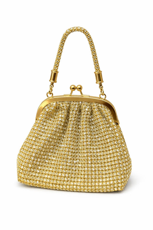 *Royal Crystal Kiss-Lock Bag*