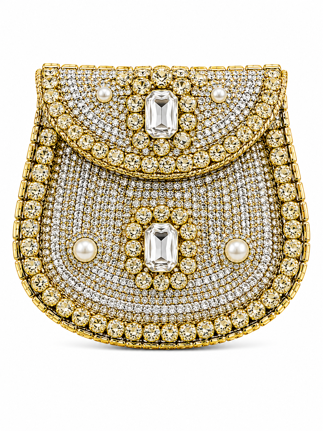 Indian Clutch Kundan Design Q