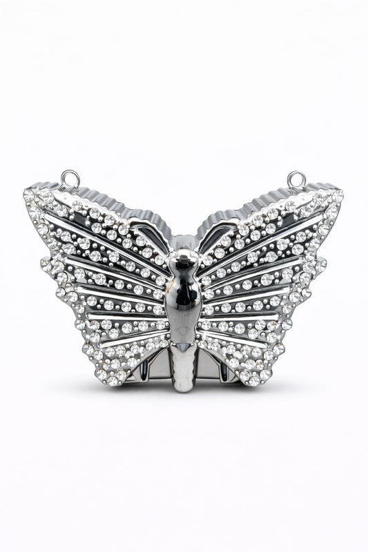 Crystal Butterfly Mini Acrylic Clutch*