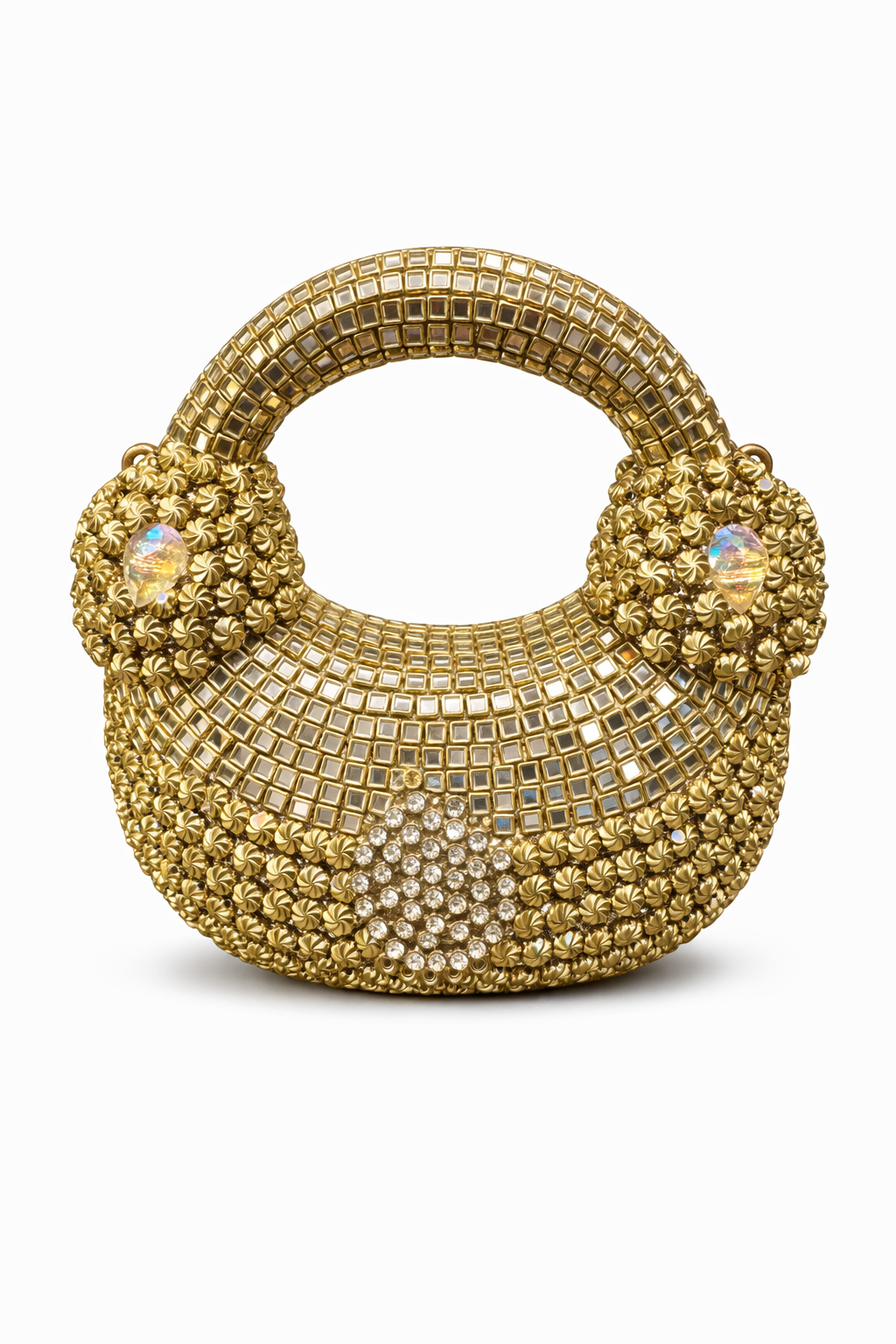Noor Mini Kundan Tokri Clutch