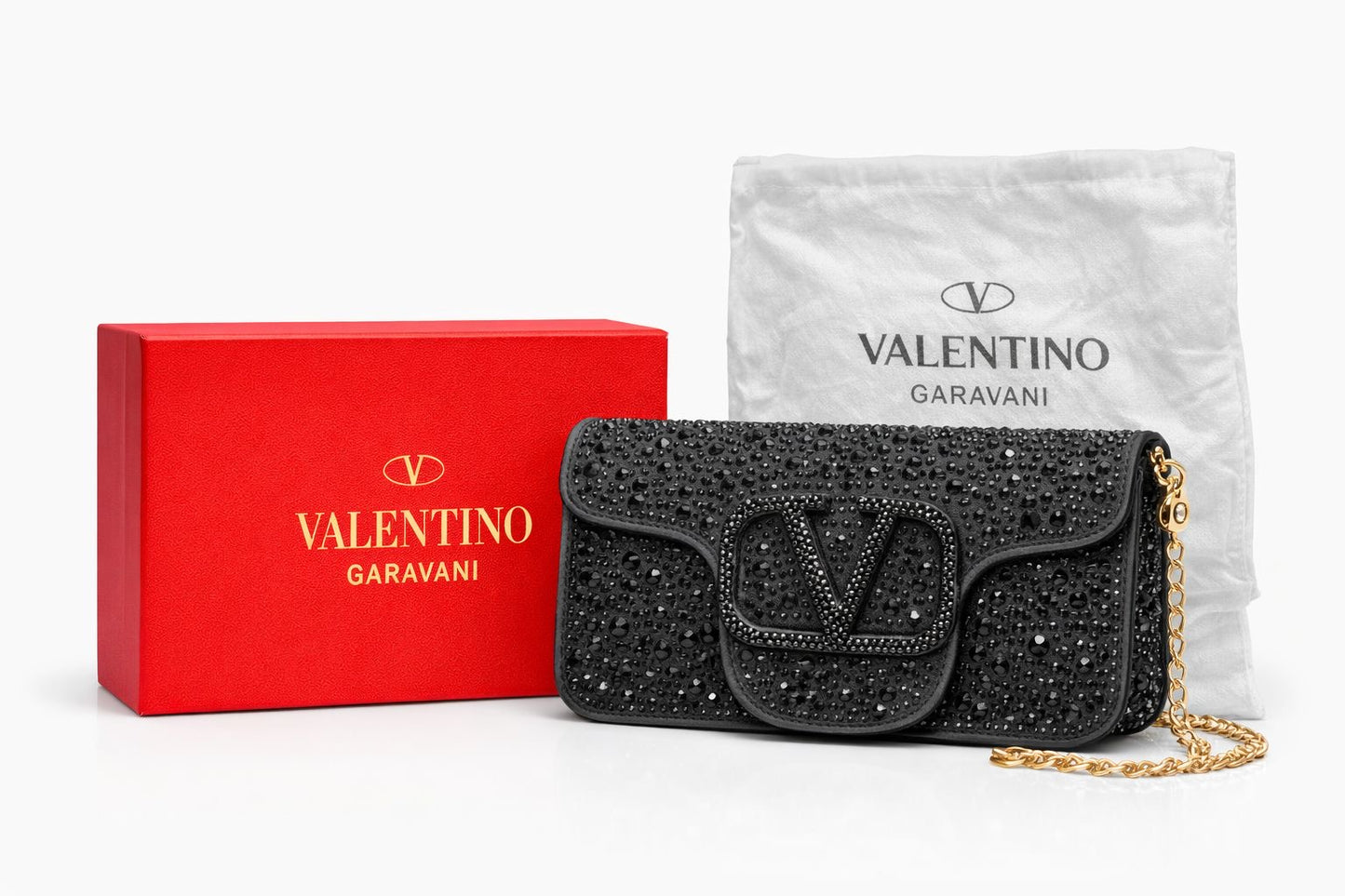 Valentino Crystal Luxe Bag