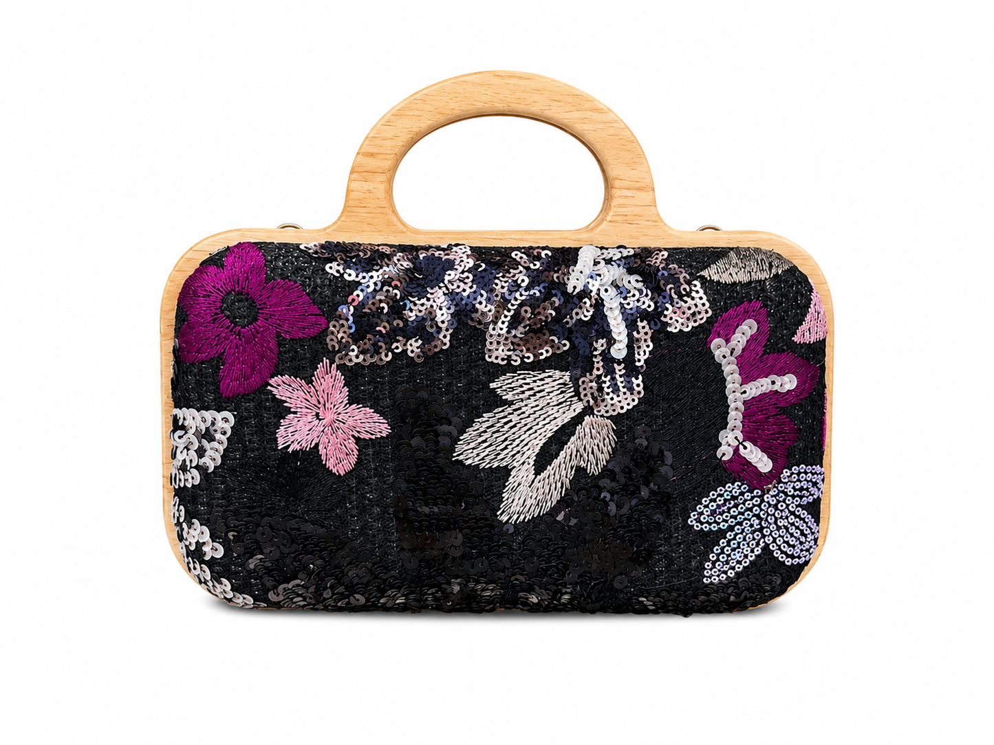 Wooden handmade bag