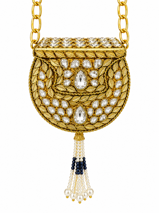 Turkish Kundan Clutch U