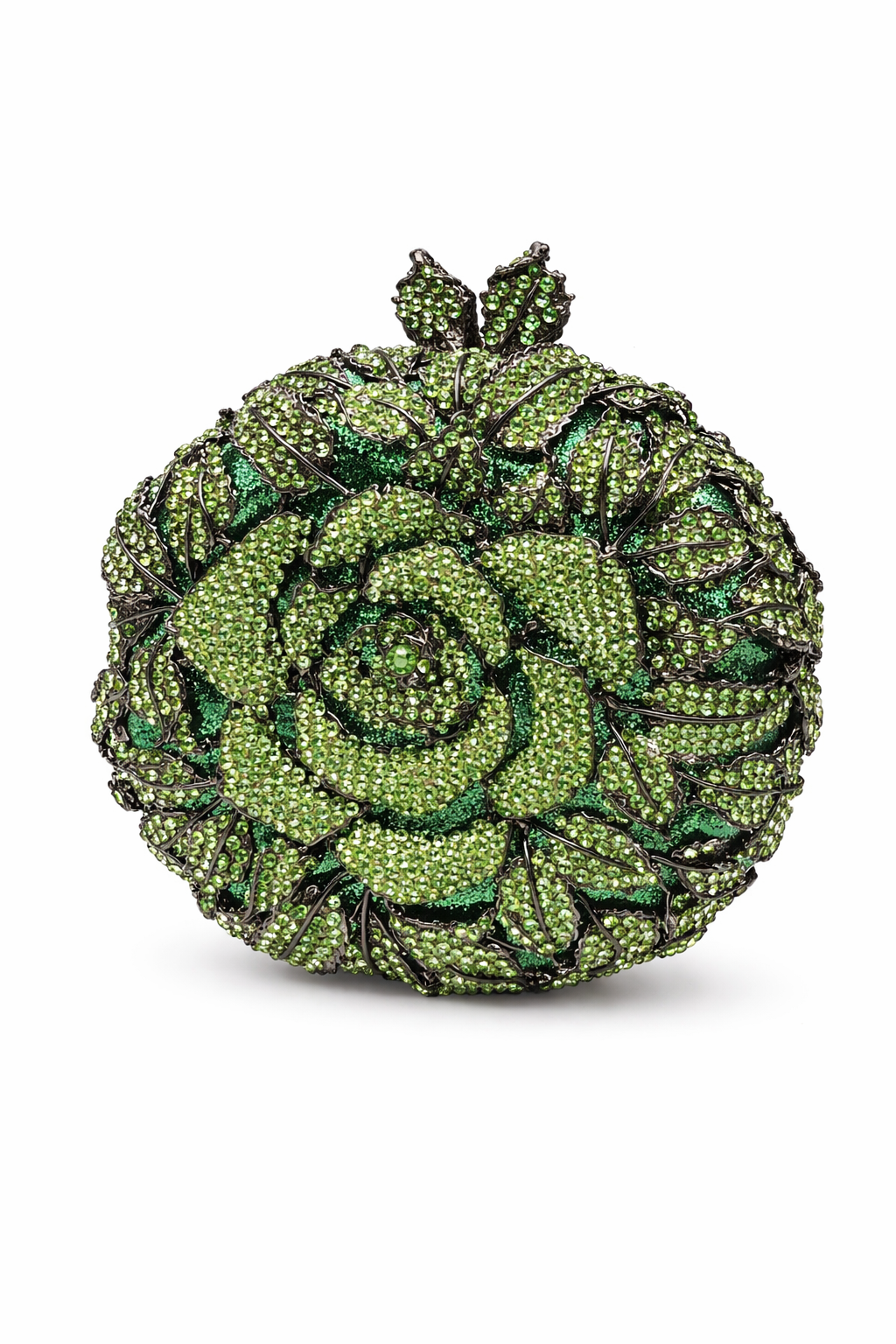 Flower casting green clutch