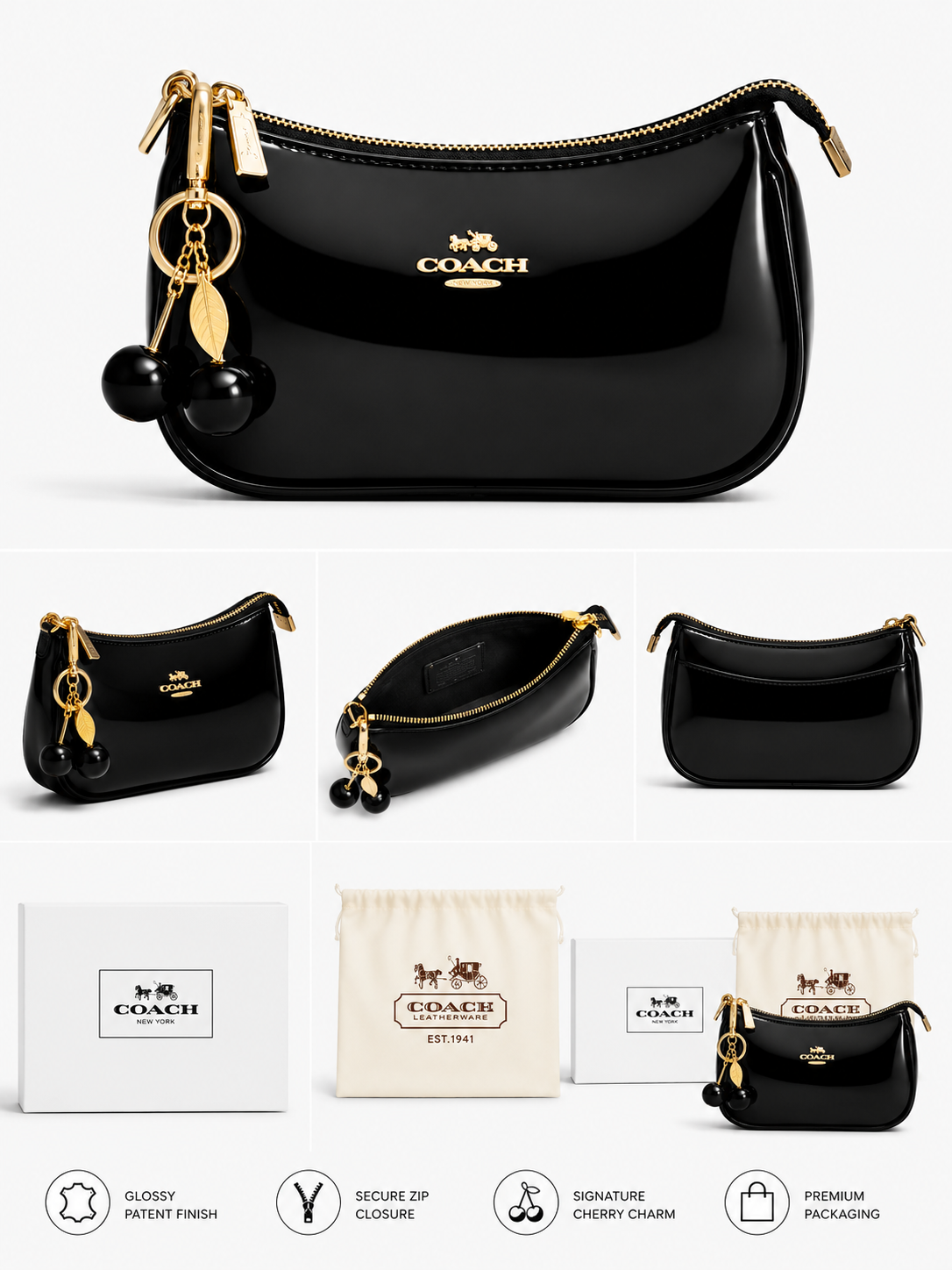 Coach coded bag