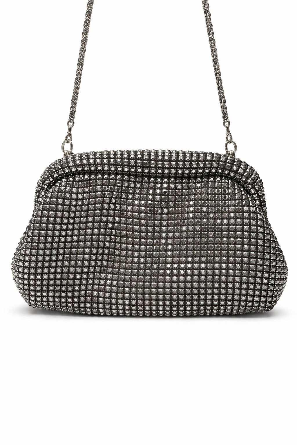 *Midnight Crystal Luxe Clutch*