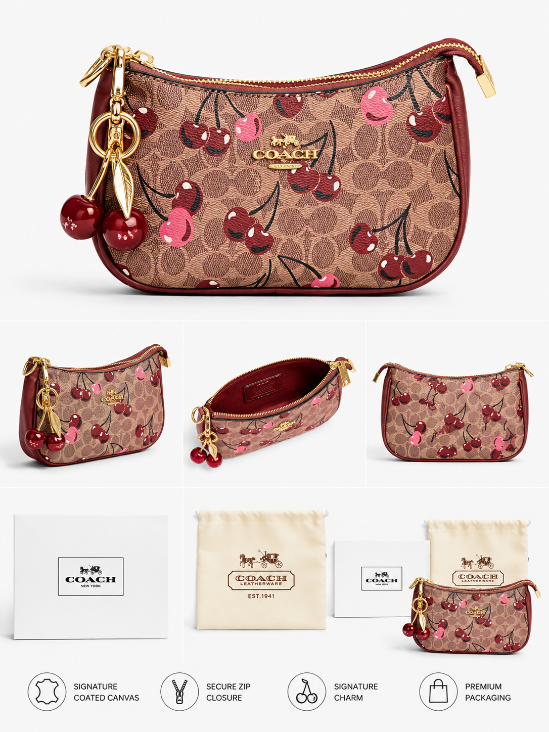 Coach coded bag