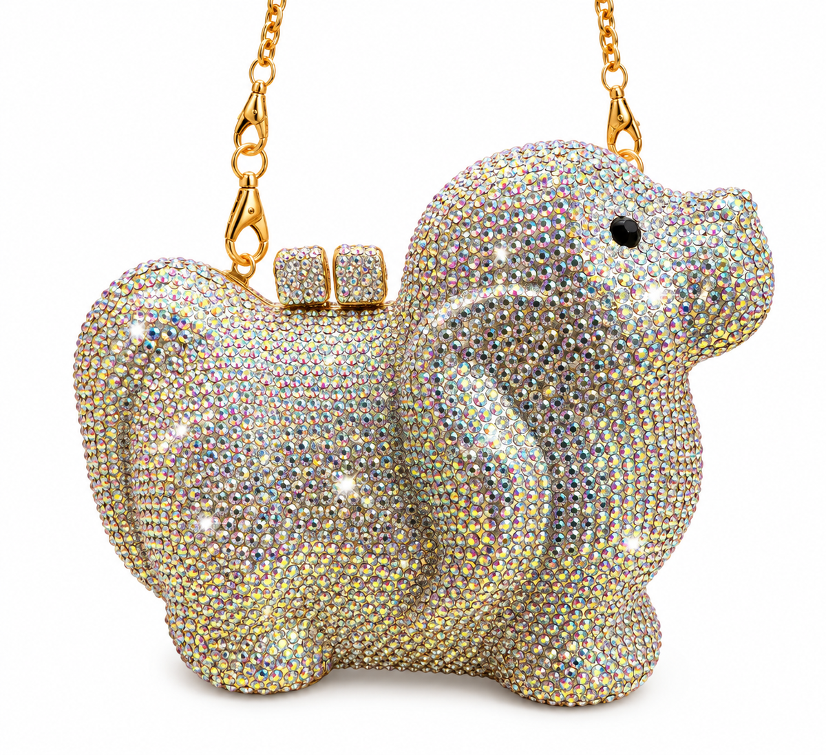 Rhinestone puppy Casting Clutch🐶