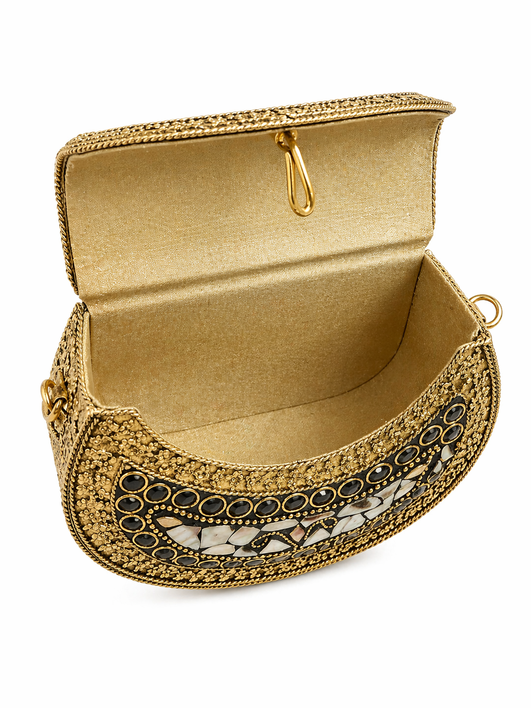Antique Gold Clutch