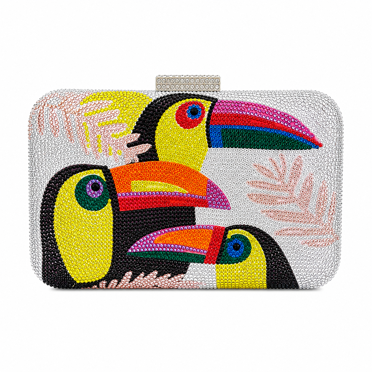 🦜 Toucan Spark Swarovski Clutch