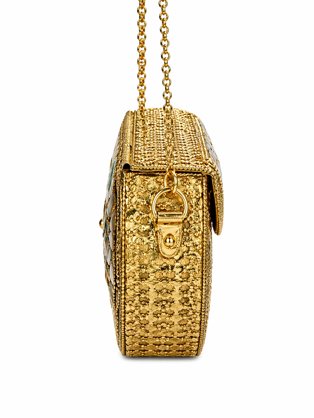 Antique Gold Clutch