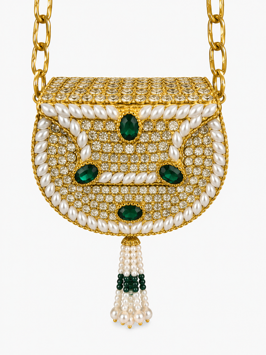 Turkish Kundan Clutch F