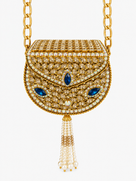 Turkish Kundan Clutch E
