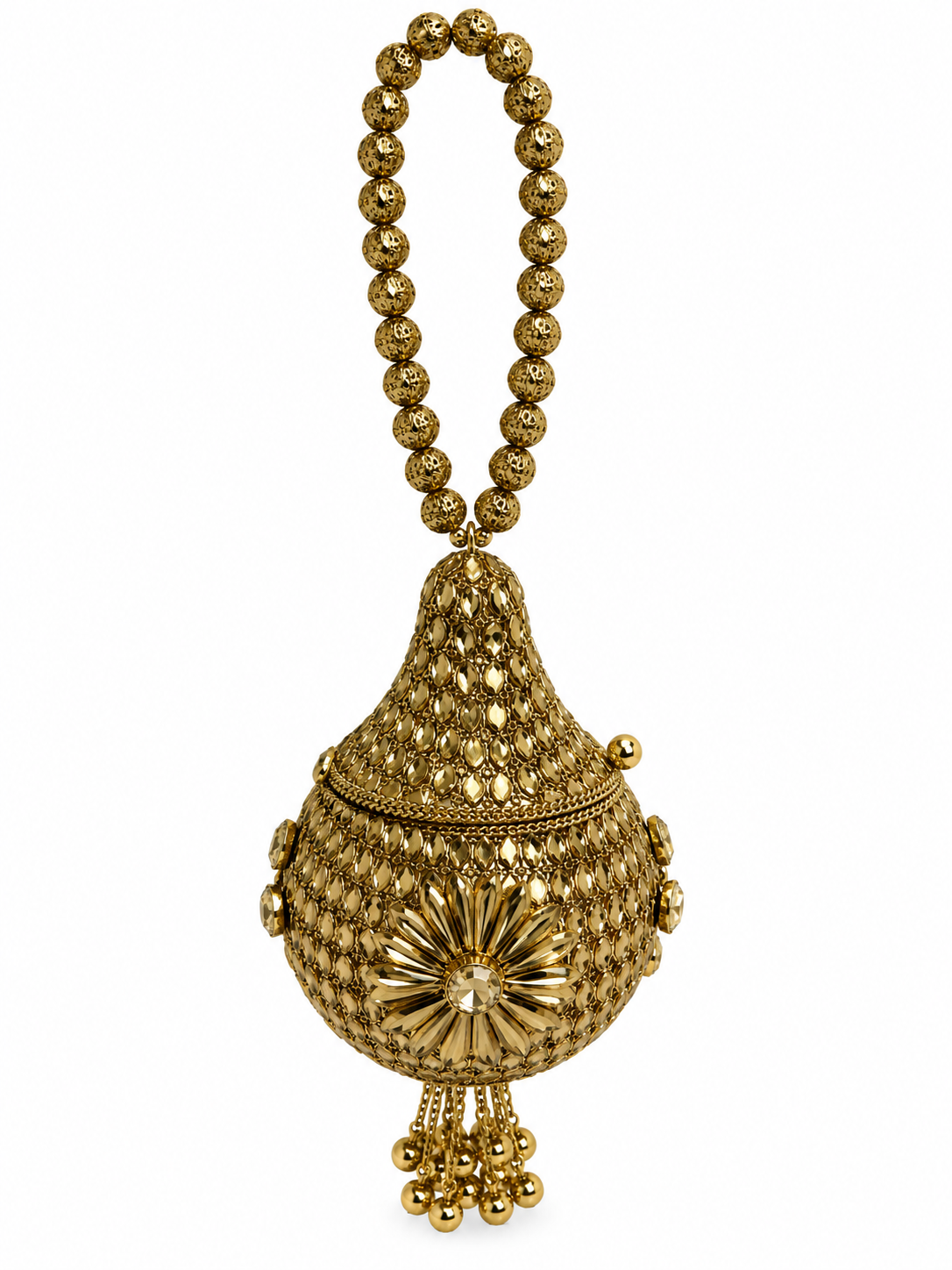 Indian Metal Clutch Potli B