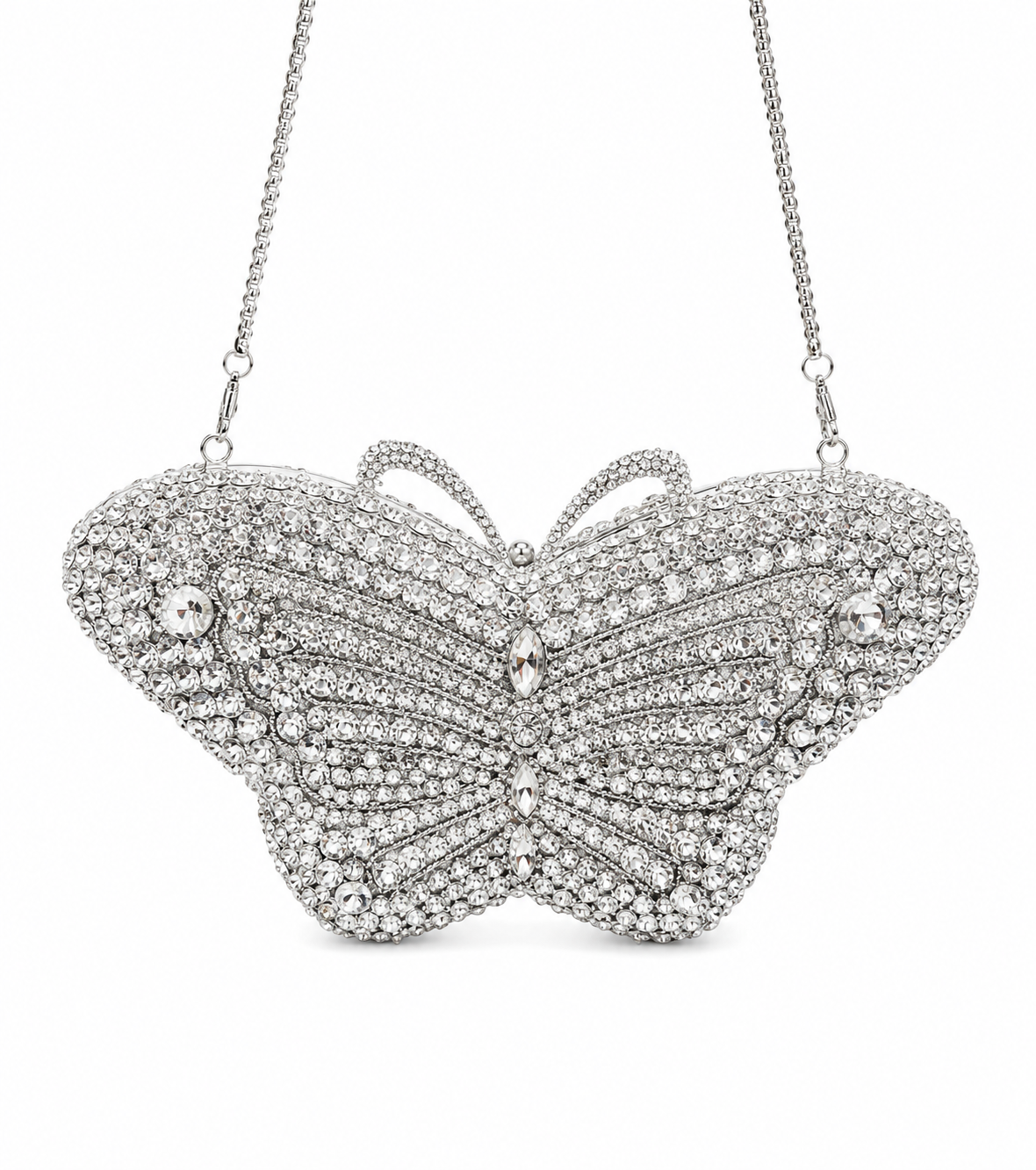 Diamond butterfly casting clutch
