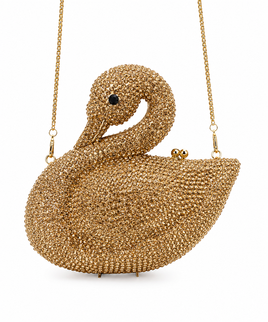 Golden swan casting clutch