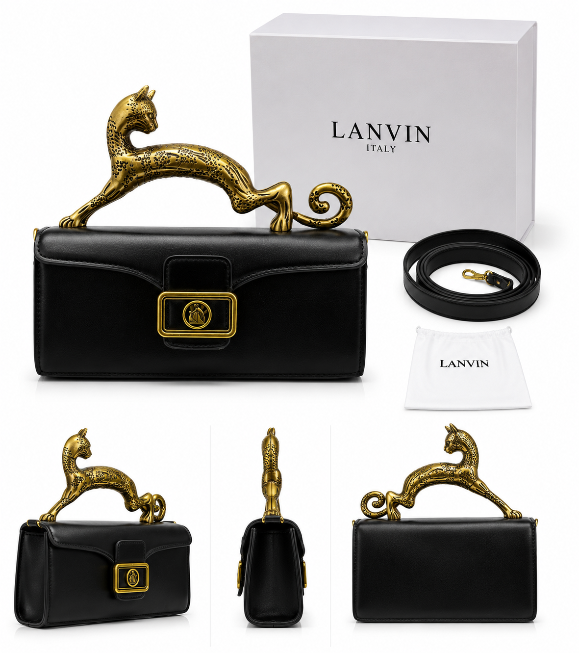 Lanvin Boxpack Cat Handle