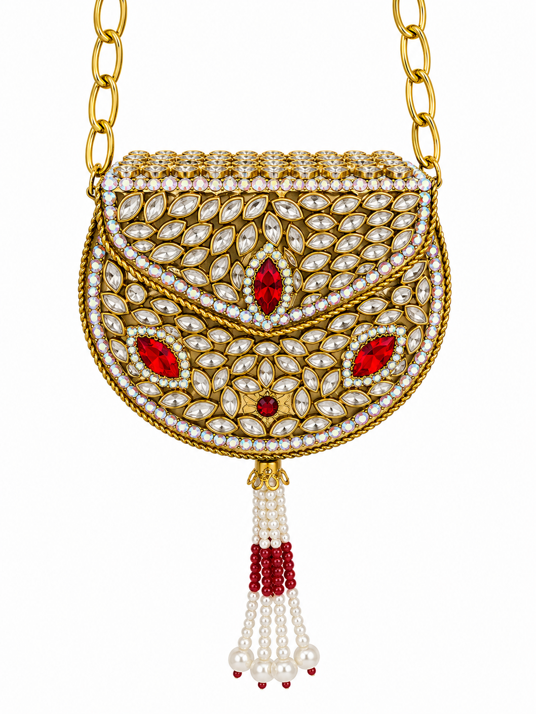 Turkish Kundan Clutch W