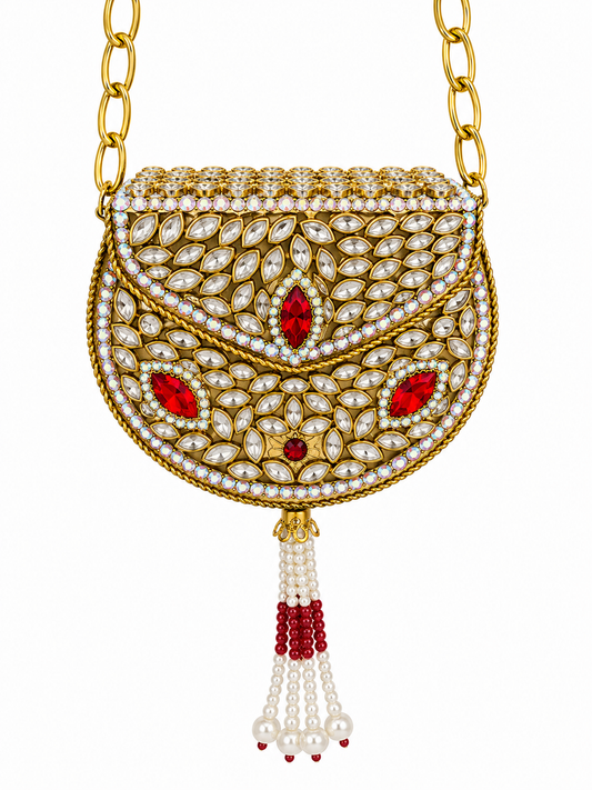 Turkish Kundan Clutch W
