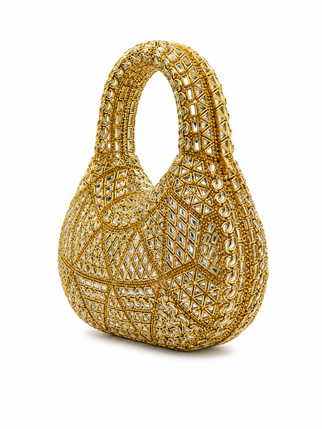 Royal Luxury Kundan Clutch