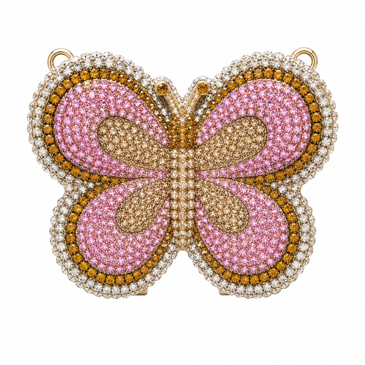 Crystal Flutter Mini butterfly Clutch