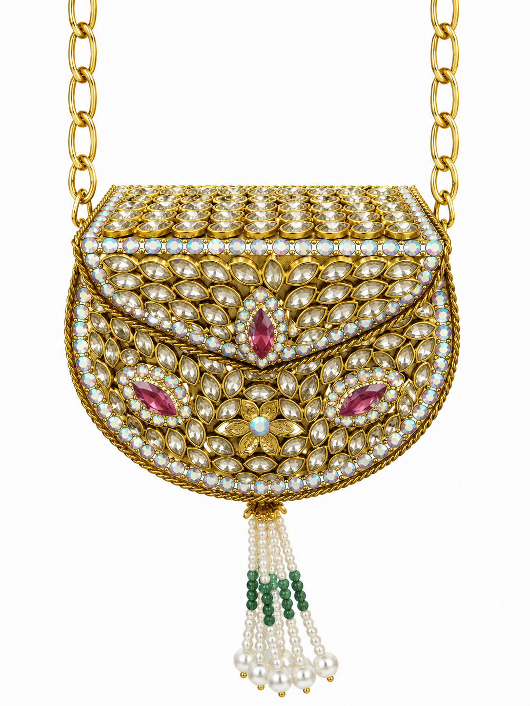 Turkish Kundan Clutch T