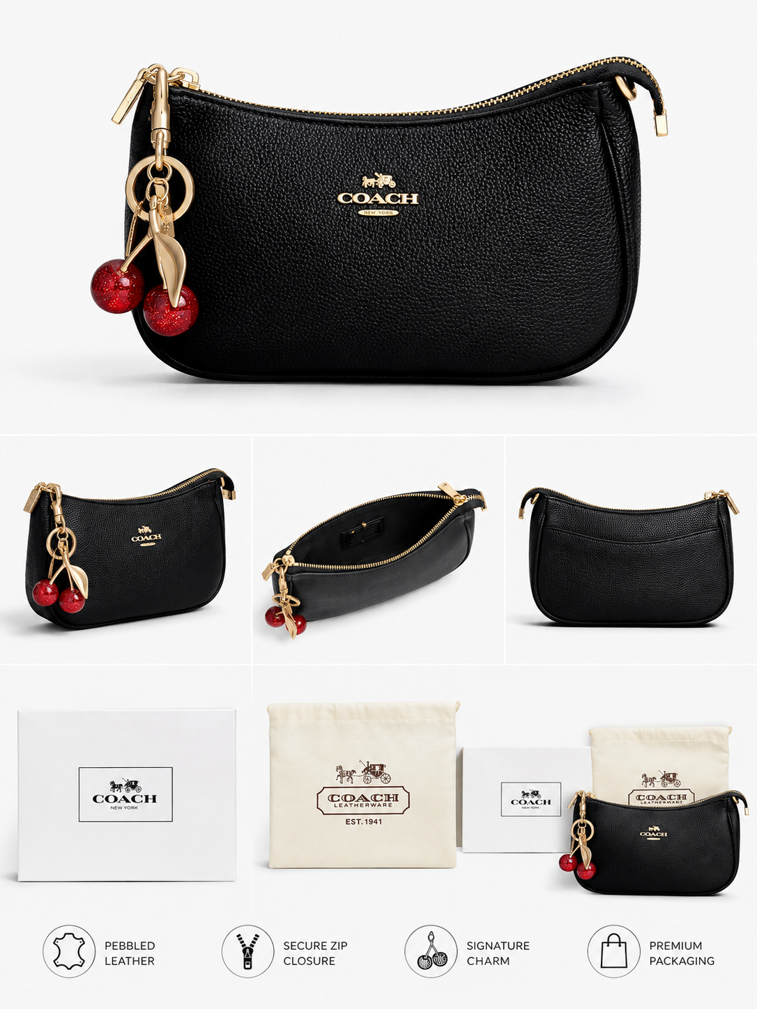 Coach coded bag