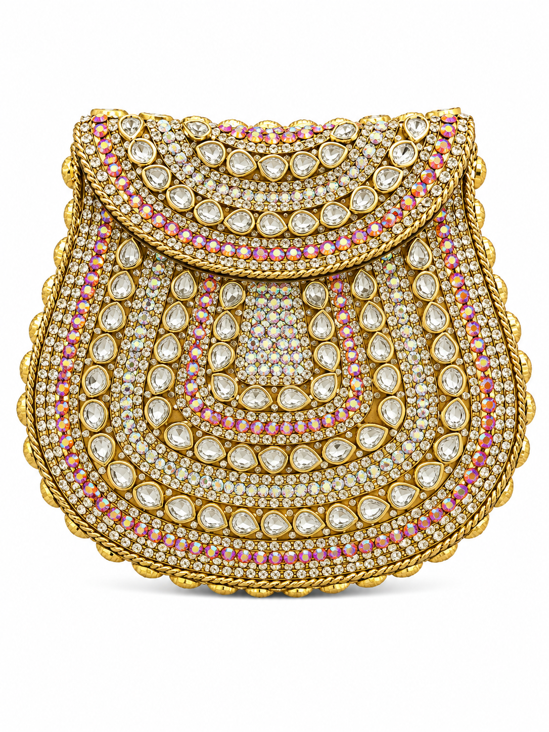 Indian Clutch Kundan Design Y