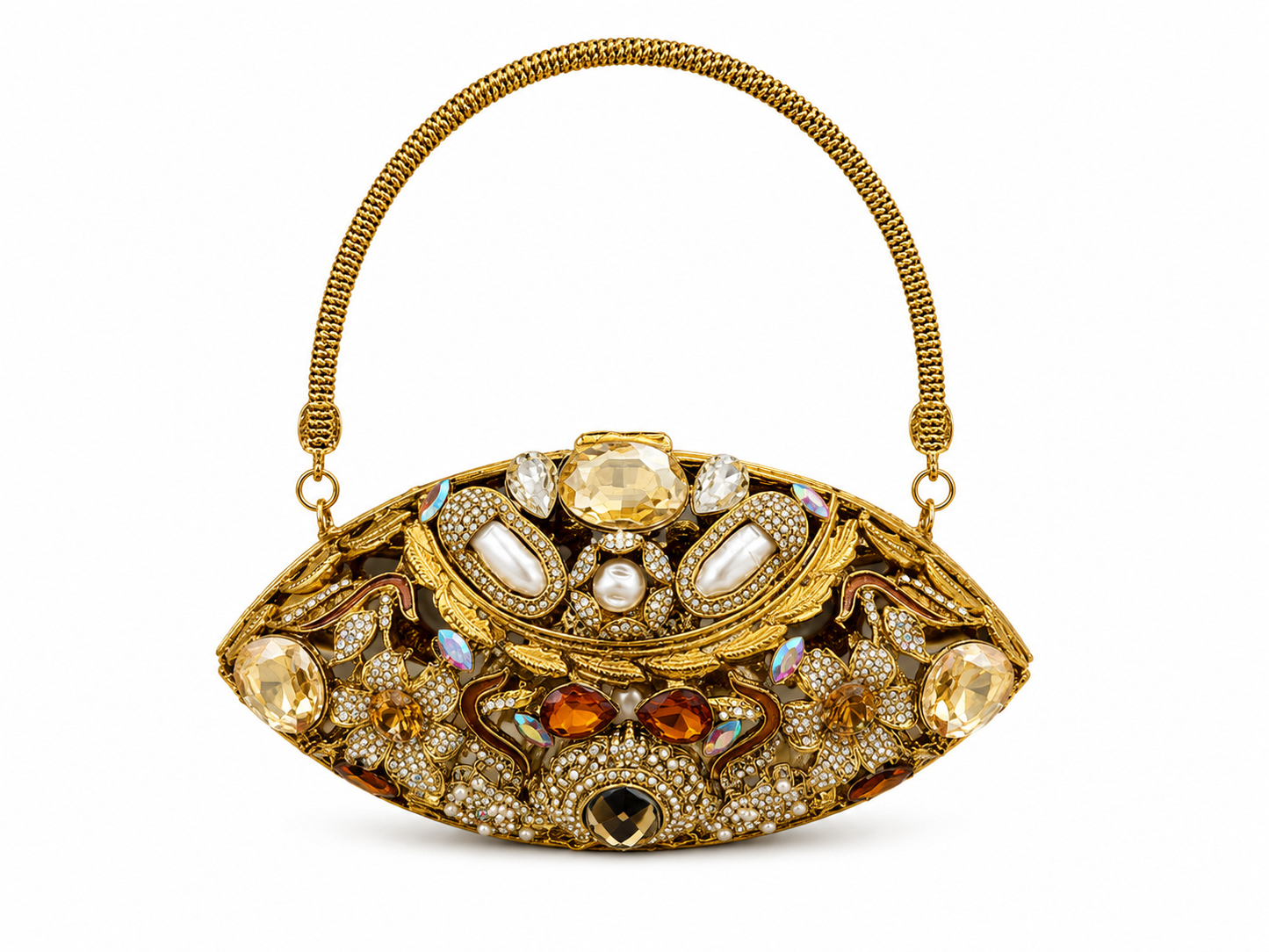 Oval Turkish Clutch Design 4