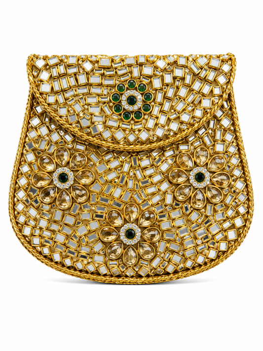 Indian Clutch Kundan Design AaS