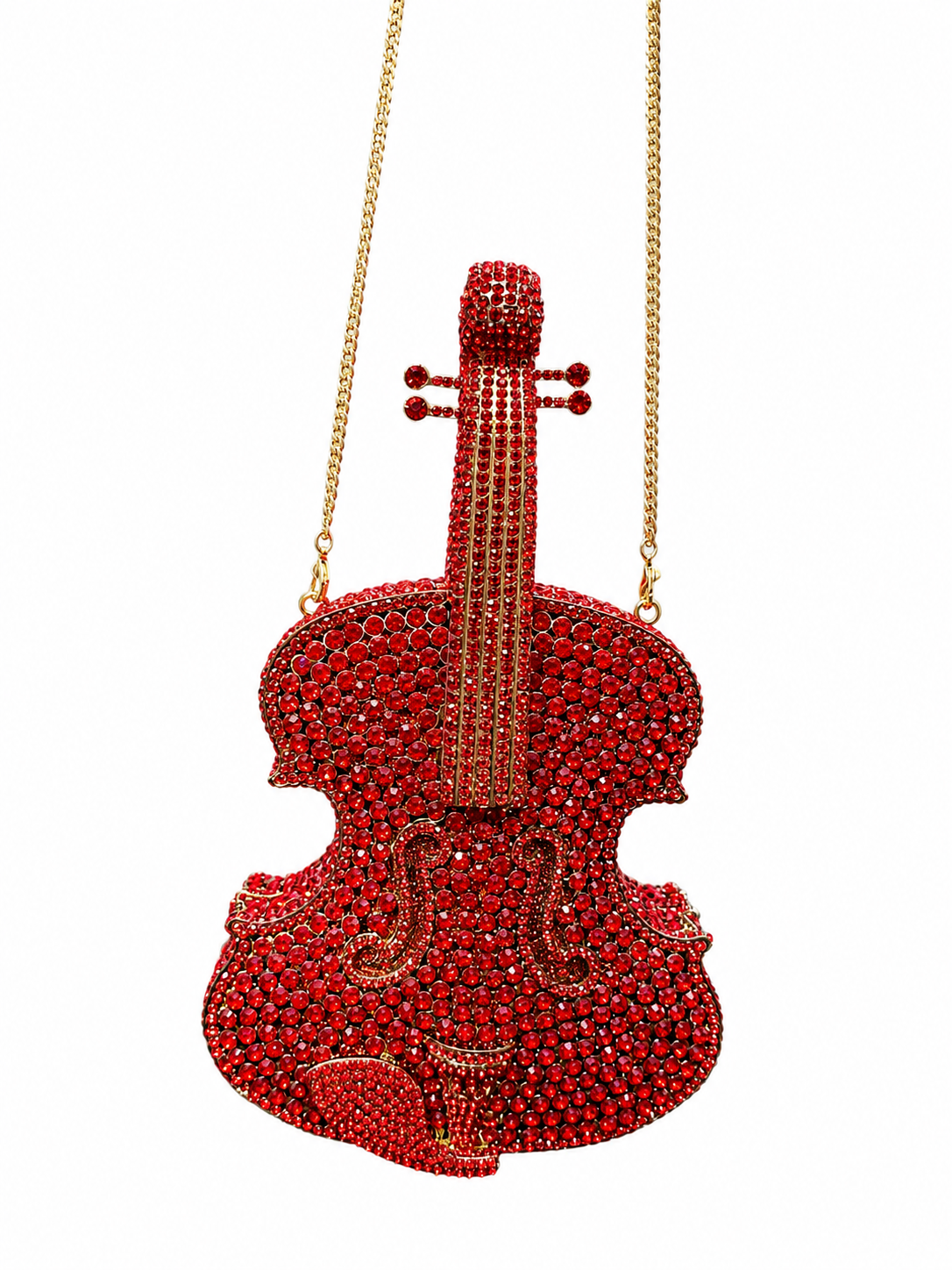 Scarlet violin casting clutch