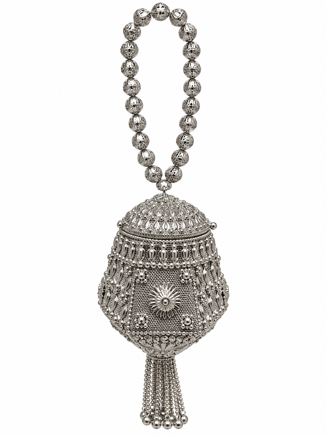 Indian Metal Clutch potli