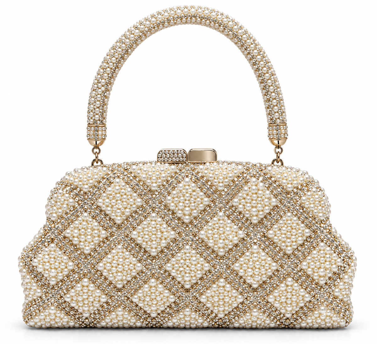 Fancy big Pearl Bag