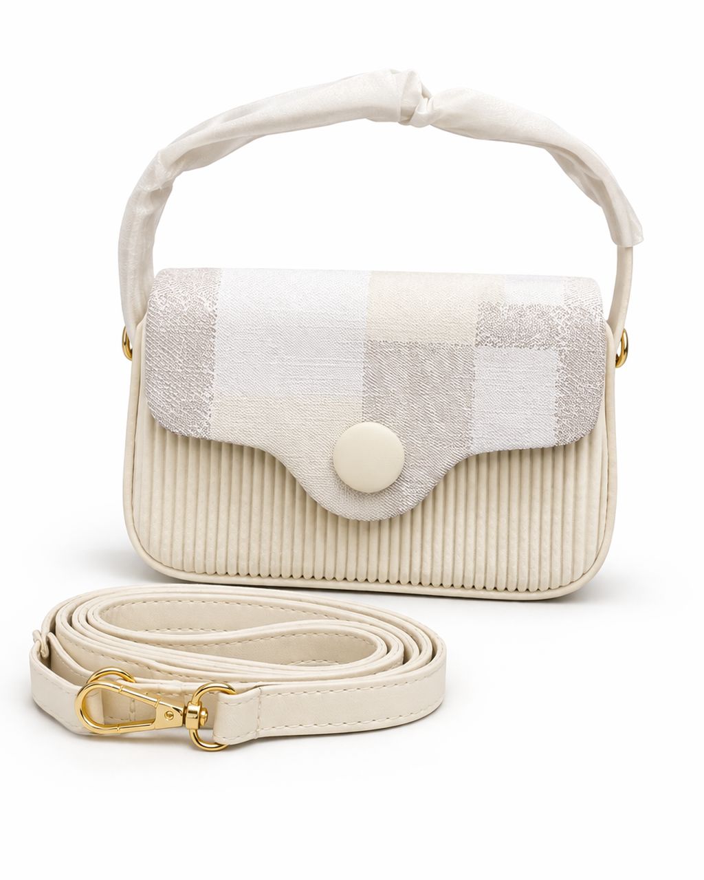 *Urban Luxe Dual Strap Crossbody Bag*