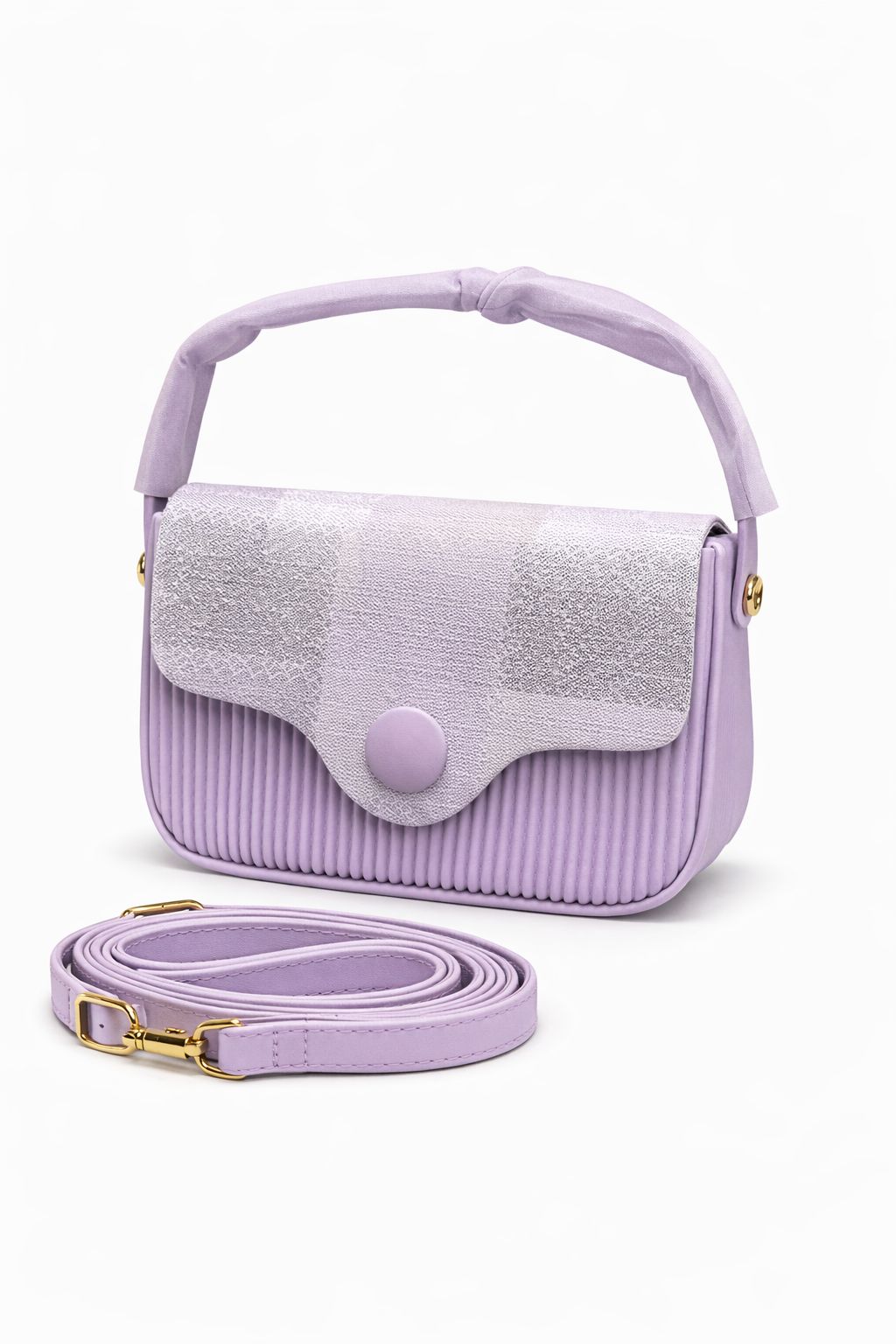 *Urban Luxe Dual Strap Crossbody Bag*
