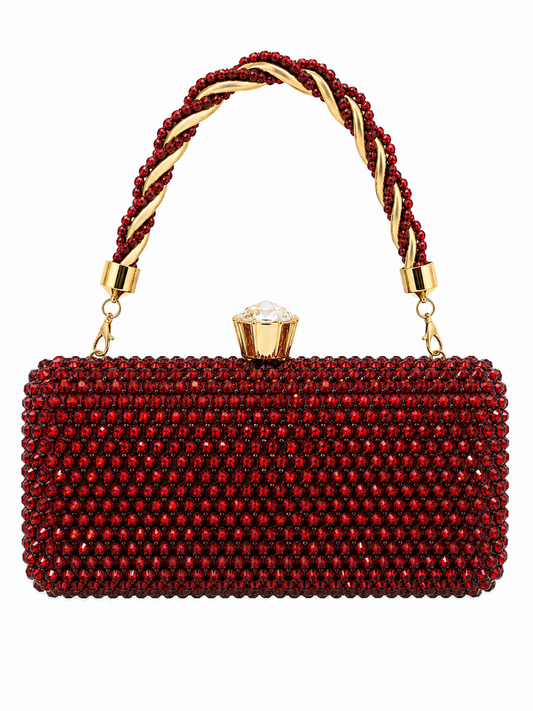 Long Swarovski Clutch
