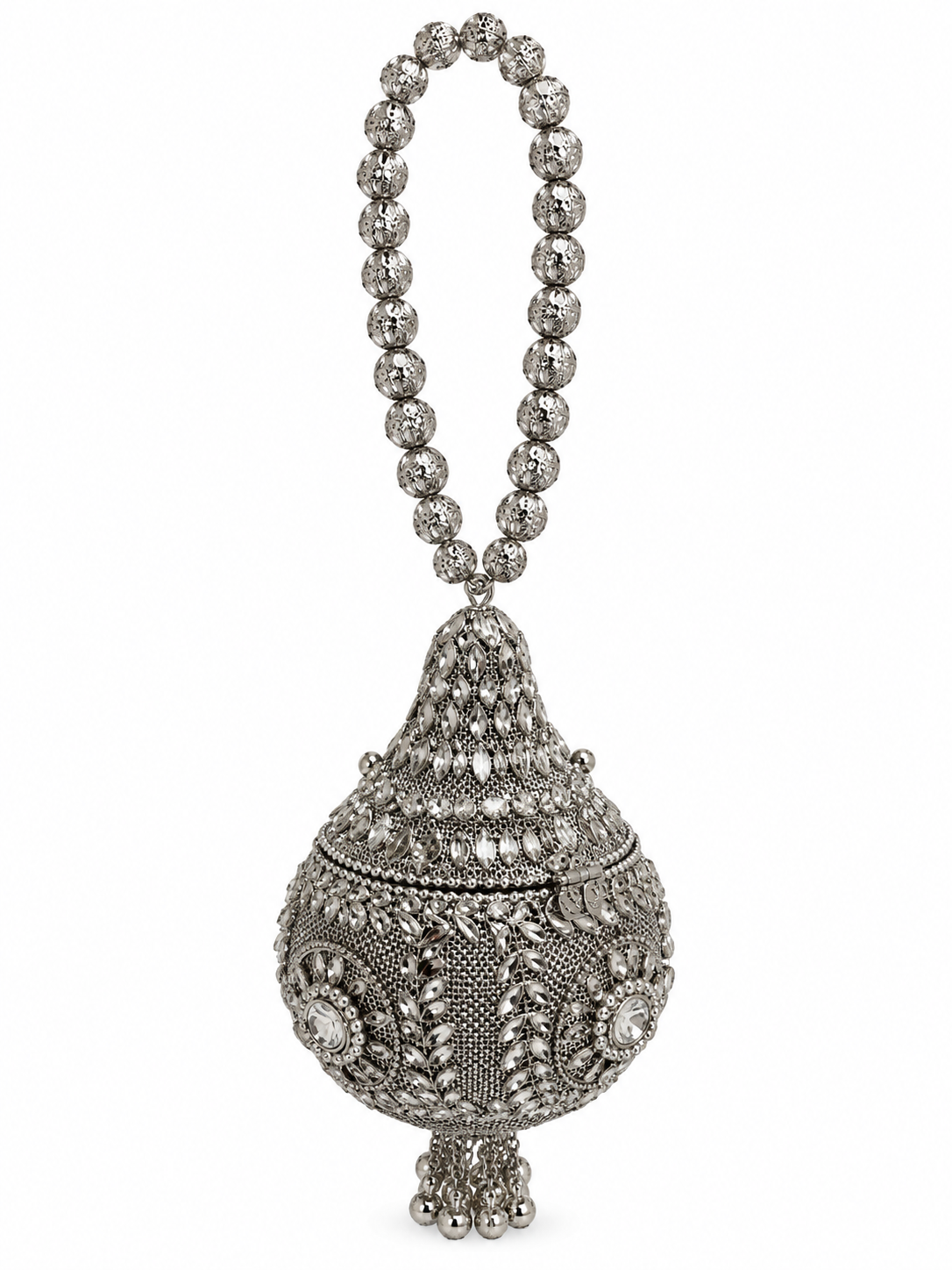 Indian Metal Clutch Potli D