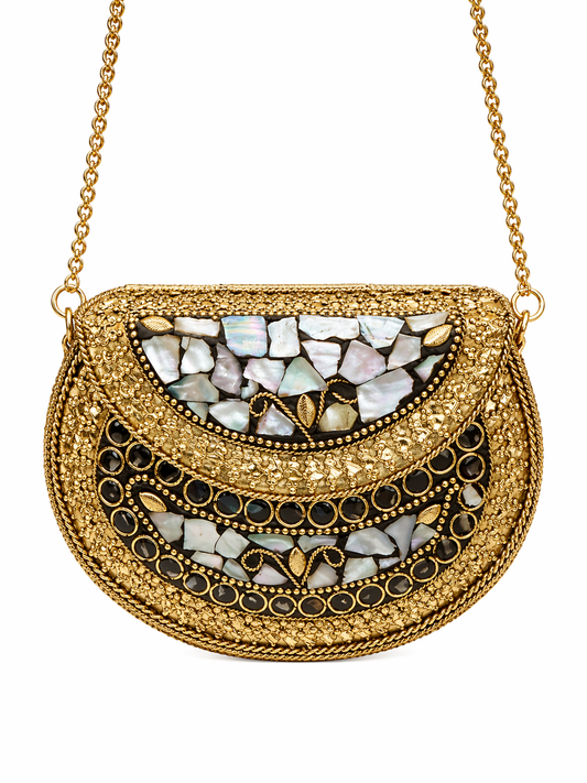 Antique Gold Clutch