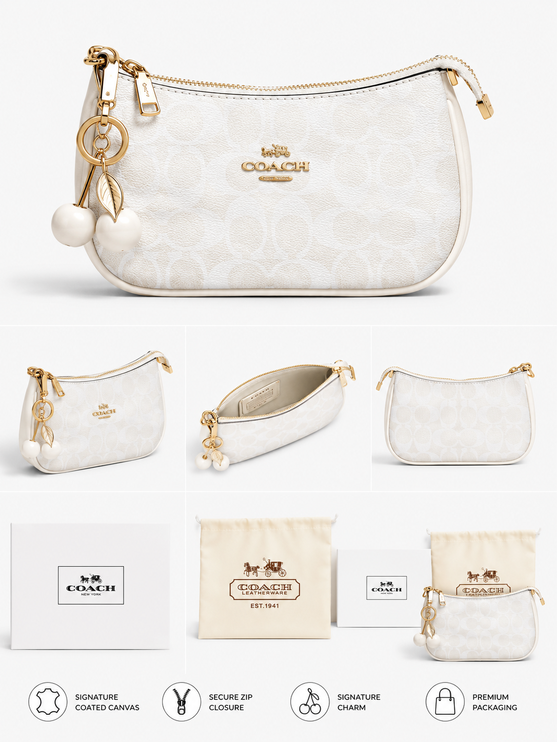 Coach coded bag