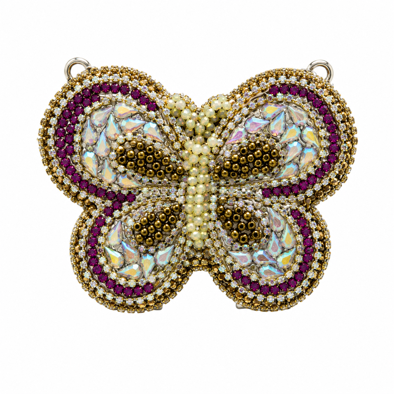 Crystal Flutter Mini butterfly Clutch