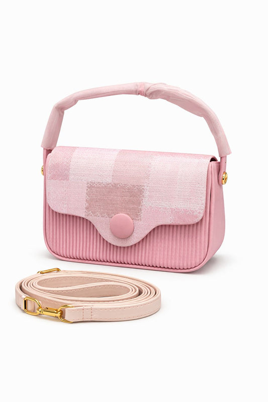 *Urban Luxe Dual Strap Crossbody Bag*