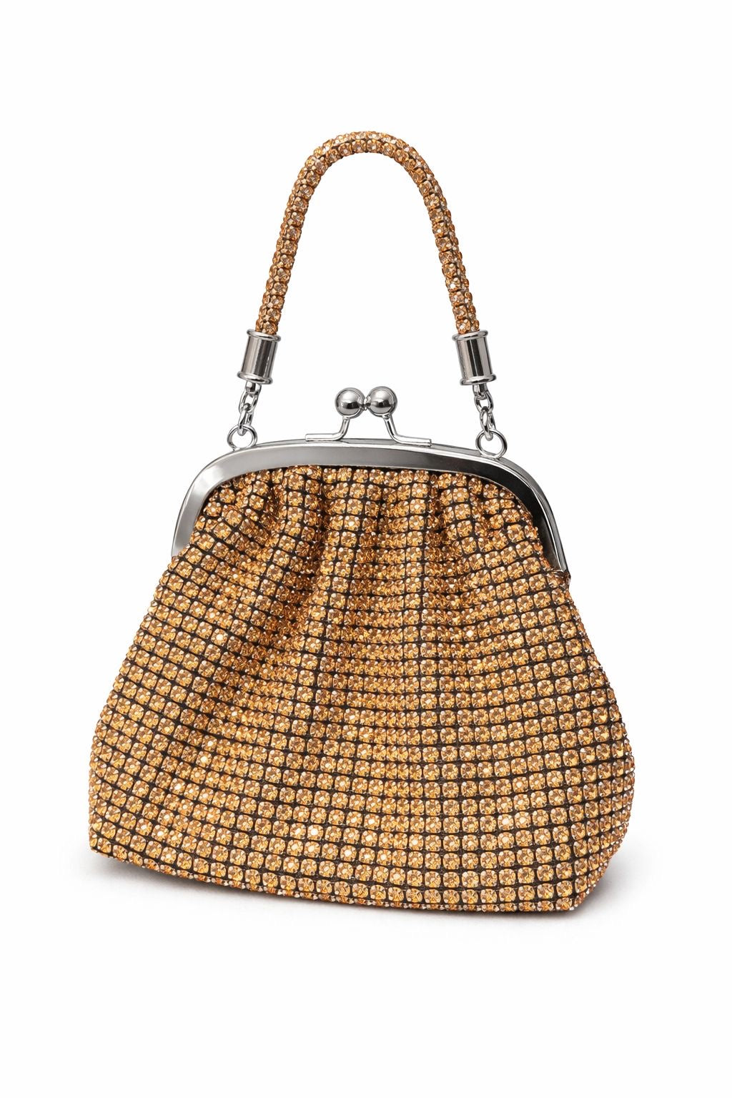 *Royal Crystal Kiss-Lock Bag*