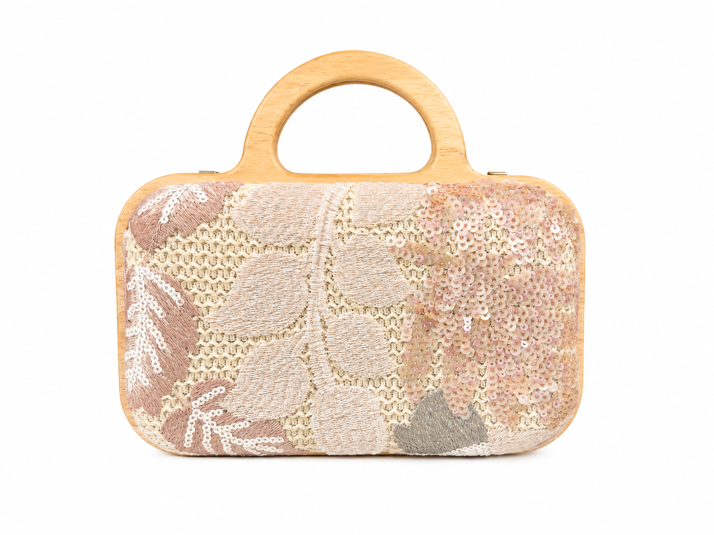 Wooden handmade bag